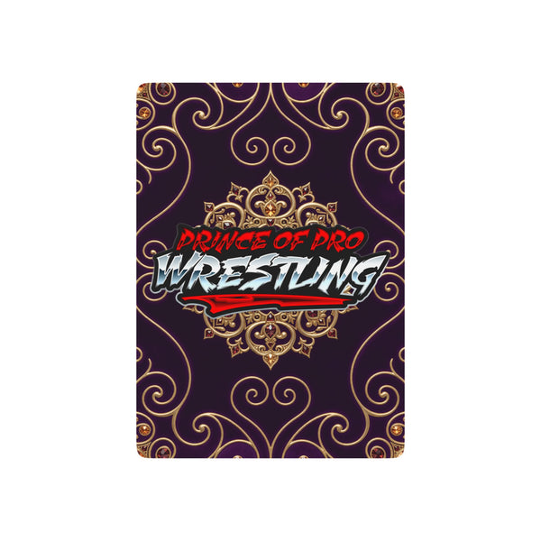 Prince of Pro Wrestling™ Poker Cards