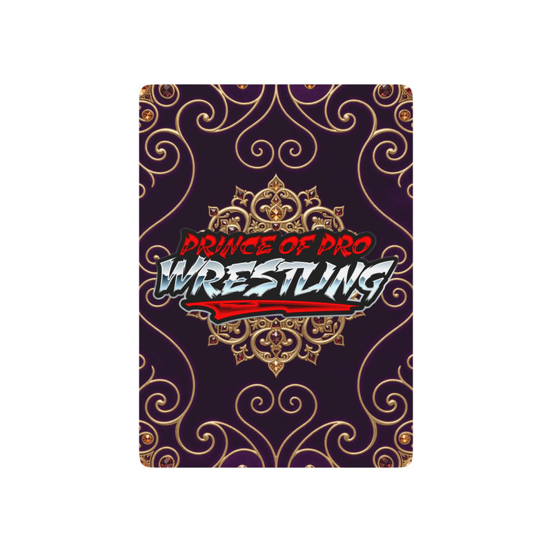 Prince of Pro Wrestling™ Poker Cards