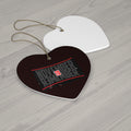 November to Remember™ Ceramic Ornament