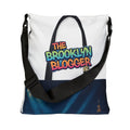 The Brooklyn Blogger™ Adjustable Tote Bag (AOP)