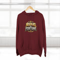 Ring of Fortune™ Burgundy Three-Panel Fleece Hoodie