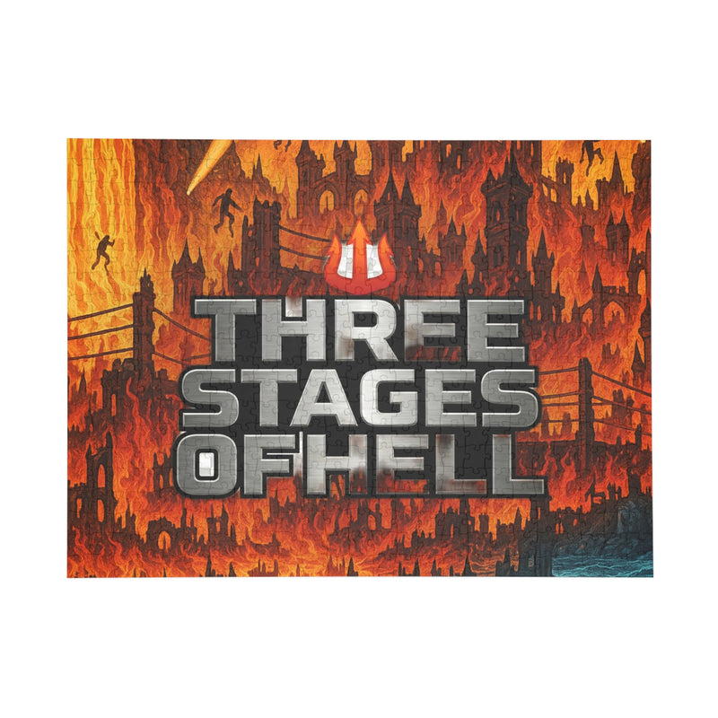 Three Stages of Hell™ Jigsaw Puzzle