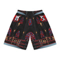 Sin™ Basketball Shorts (AOP)