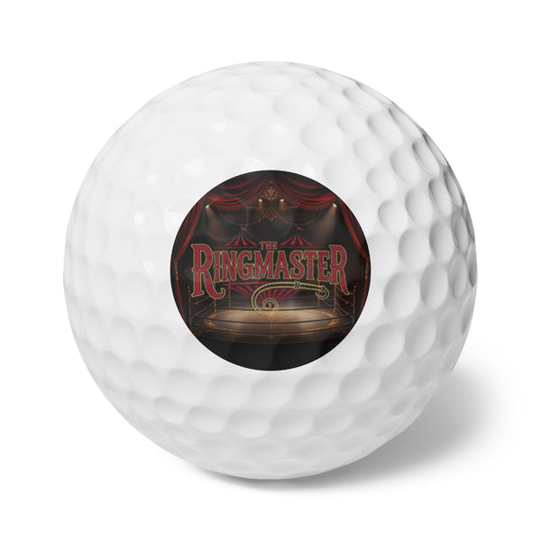 The Ringmaster™ Golf Balls, 6pcs