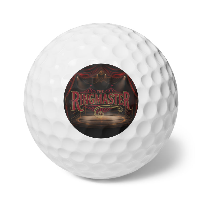 The Ringmaster™ Golf Balls, 6pcs