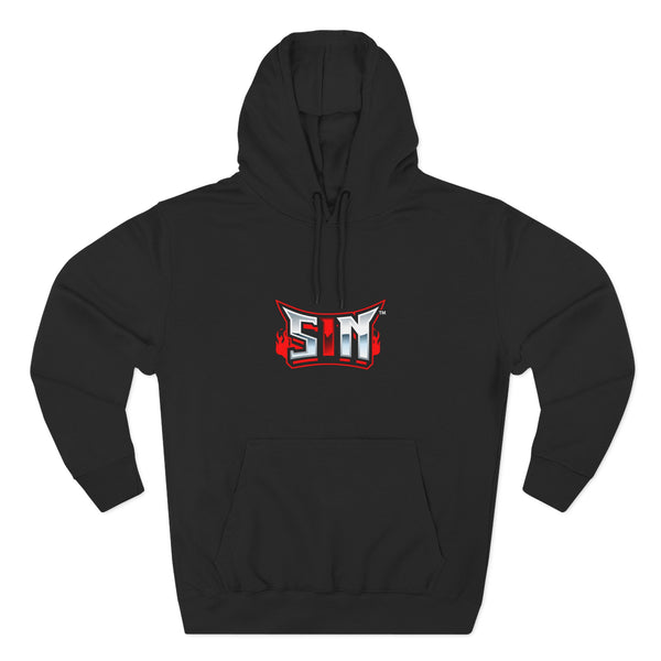 Sin™ Three-Panel Fleece Hoodie