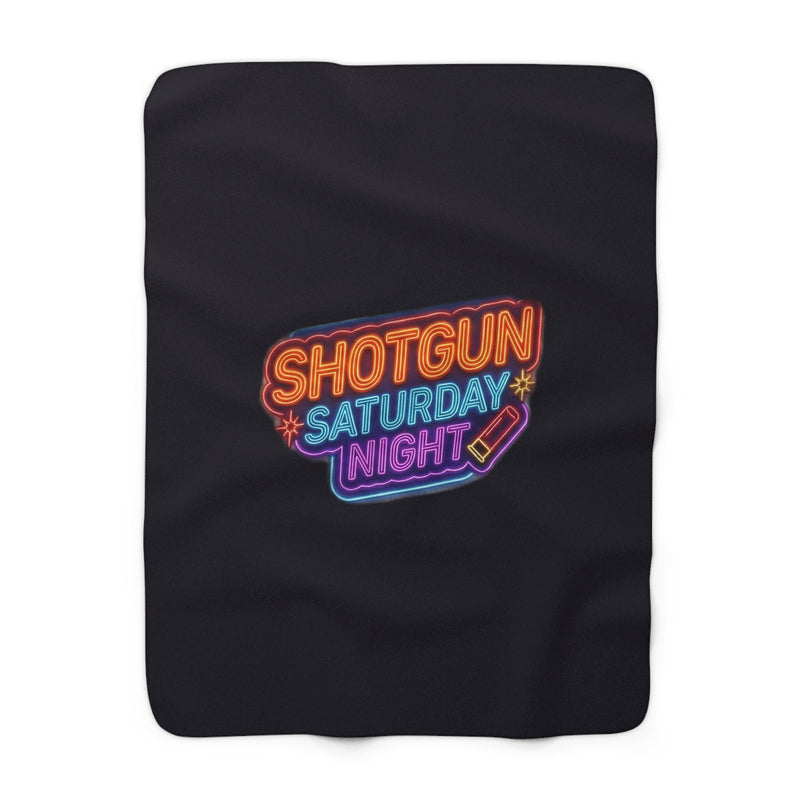 Shotgun Saturday Night™ Sherpa Fleece Blanket
