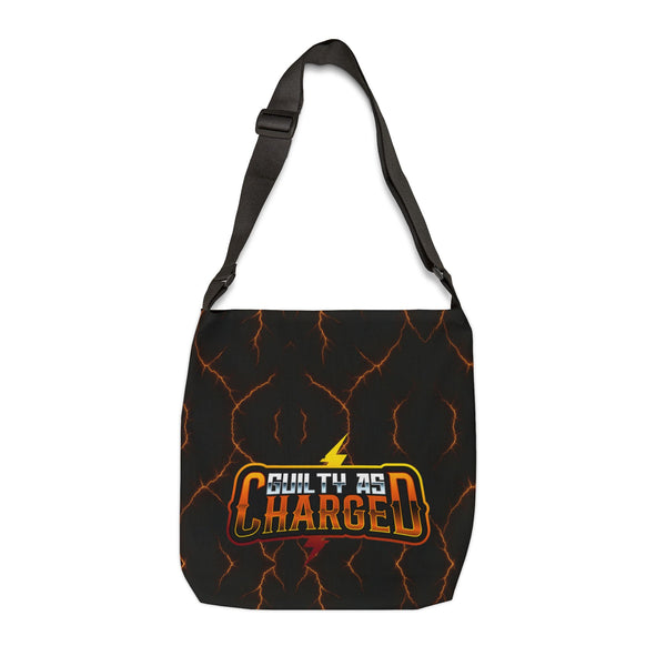 Guilty as Charged™ Adjustable Tote Bag (AOP)