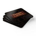 Yapapi Indian Strap Match™ Corkwood Coaster Set