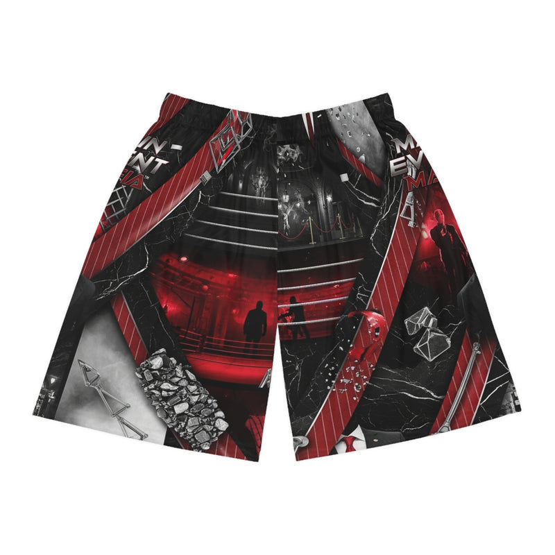 Main Event Mafia™ Basketball Shorts (AOP)