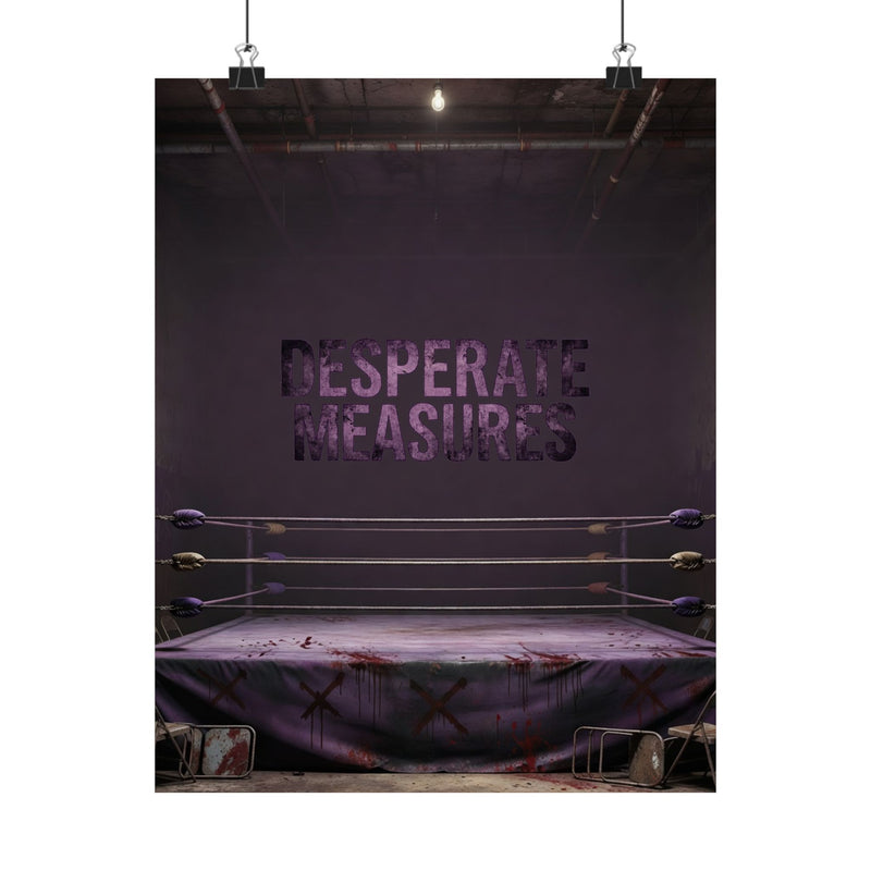 Desperate Measures™ Matte Poster