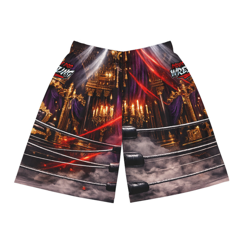 Prince of Pro Wrestling™ Basketball Shorts (AOP)