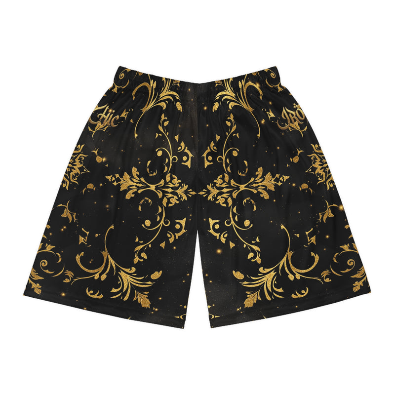 The Iron Chic™ Basketball Shorts (AOP)