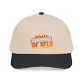 Three Stages of Hell™ Mid Profile Baseball Cap (Black / Natural)