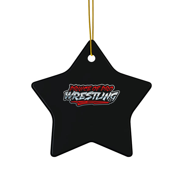 Prince of Pro Wrestling™ Ceramic Ornament