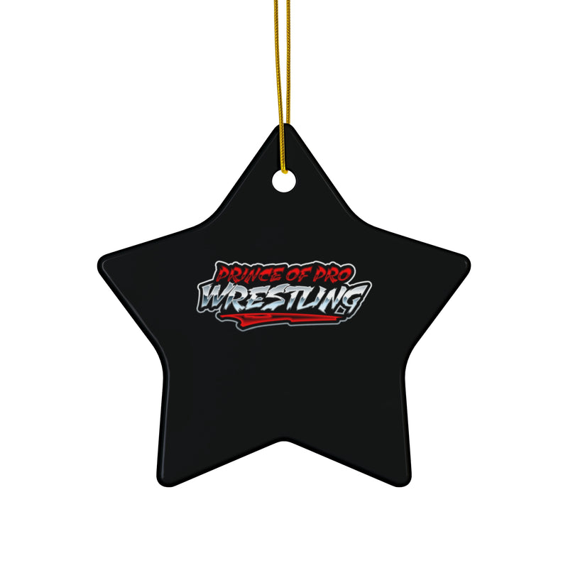 Prince of Pro Wrestling™ Ceramic Ornament