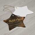 The Iron Chic™ Ceramic Ornament