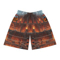 Three Stages of Hell™ Basketball Shorts (AOP)