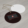 November to Remember™ Ceramic Ornament