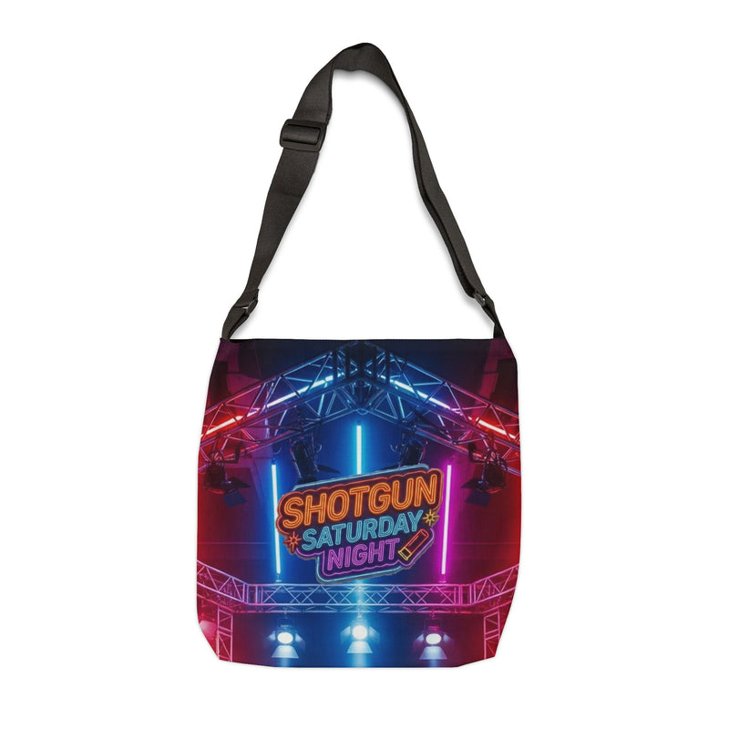 Shotgun Saturday Night™ Adjustable Tote Bag (AOP)