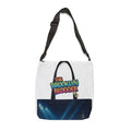 The Brooklyn Blogger™ Adjustable Tote Bag (AOP)