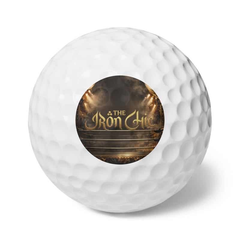The Iron Chic™ Golf Balls, 6pcs