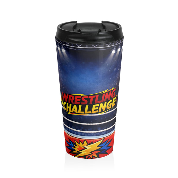 Wrestling Challenge™ Stainless Steel Travel Mug