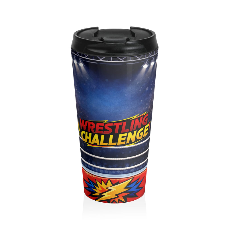 Wrestling Challenge™ Stainless Steel Travel Mug