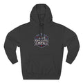 TN Sports Arena™ Three-Panel Fleece Hoodie (Charcoal Heather)