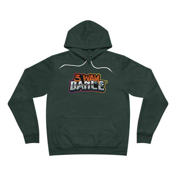 3 Way Dance™ Unisex Sponge Fleece Pullover Hoodie (Forest)