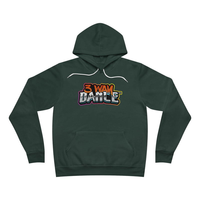 3 Way Dance™ Unisex Sponge Fleece Pullover Hoodie (Forest)