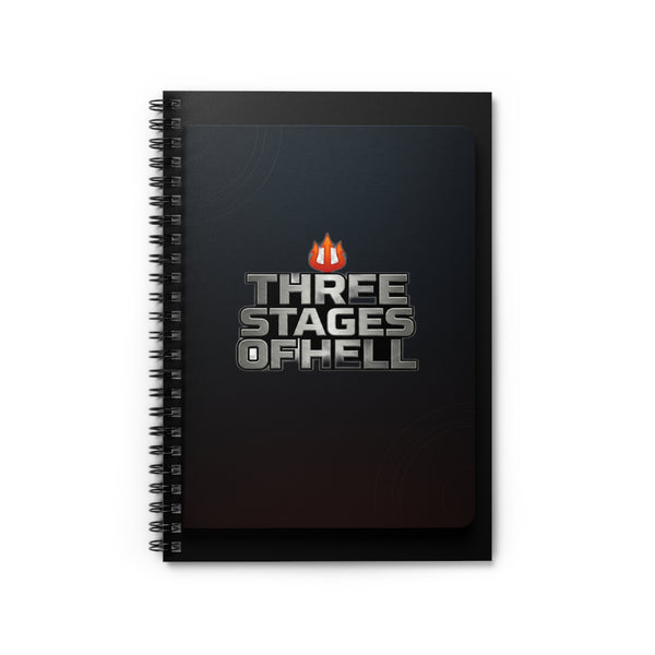 Three Stages of Hell™ Spiral Notebook