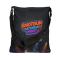 Shotgun Saturday Night™ Adjustable Tote Bag (AOP)