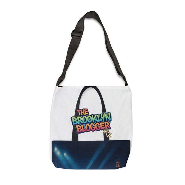 The Brooklyn Blogger™ Adjustable Tote Bag (AOP)