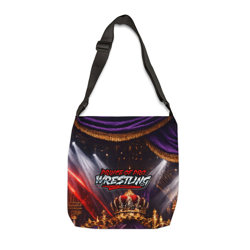 Prince of Pro Wrestling™ Adjustable Tote Bag (AOP)