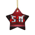 Sin™ Ceramic Ornament