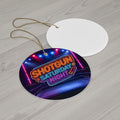 Shotgun Saturday Night™ Ceramic Ornament