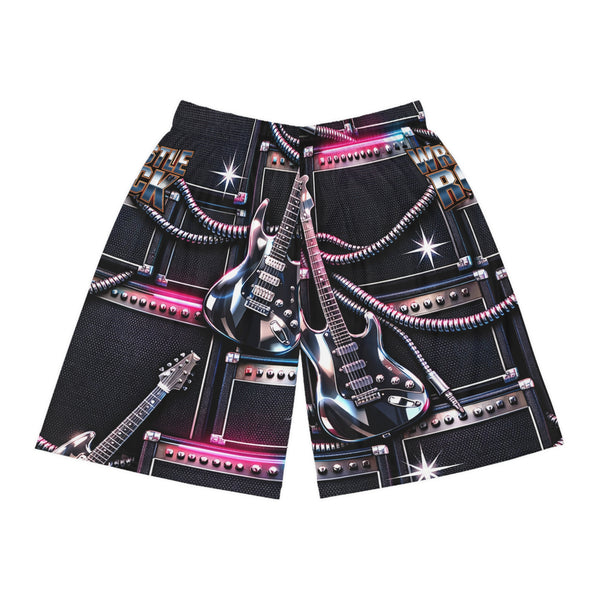WrestleRock™ Basketball Shorts (AOP)