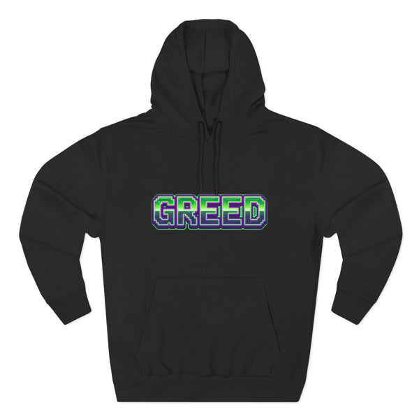 Greed™ Three-Panel Fleece Hoodie