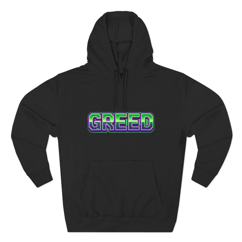 Greed™ Three-Panel Fleece Hoodie