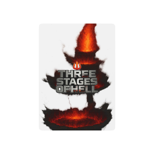 Three Stages of Hell™ Poker Cards