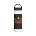 Guilty as Charged™ Stainless Steel Water Bottle (Handle Lid)