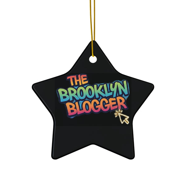 The Brooklyn Blogger™ Ceramic Ornament