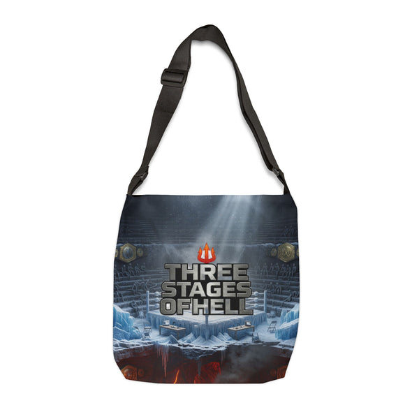 Three Stages of Hell™ Adjustable Tote Bag (AOP)
