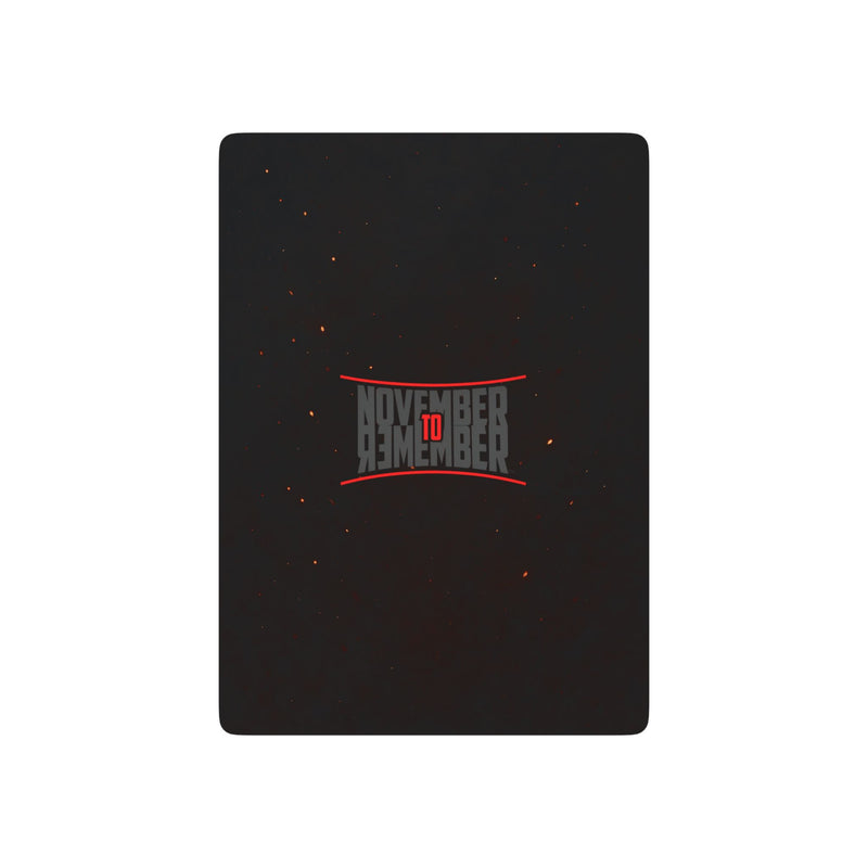 November to Remember™ Poker Cards