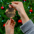 The Iron Chic™ Ceramic Ornament