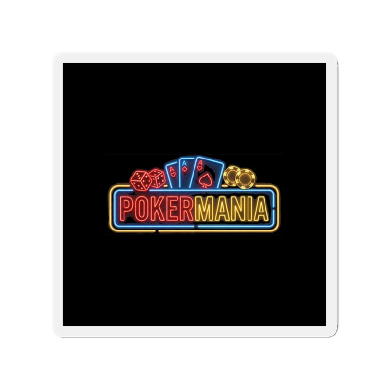 PokerMania™ Die-Cut Magnet